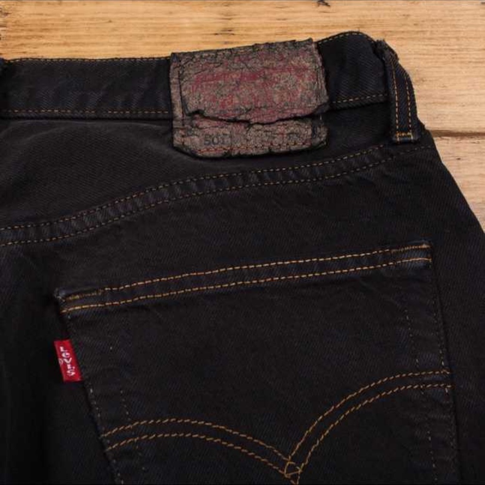 Levi’s vintage 501 jeans red tab rare 33w - Picture 9 of 9